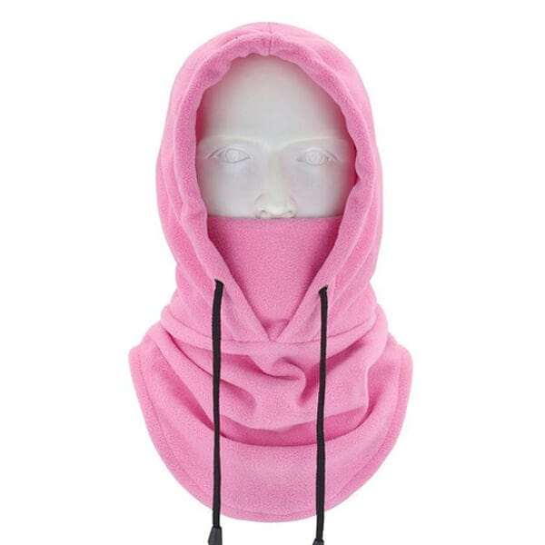 Pink balaclava hood