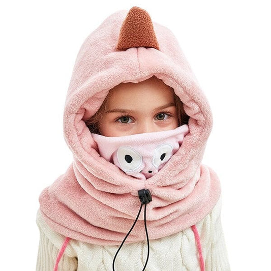 Pink kid balaclava