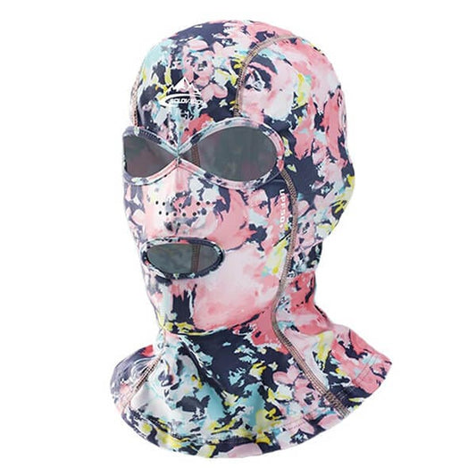 Pink ski balaclava women