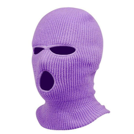 Purple adult balaclava