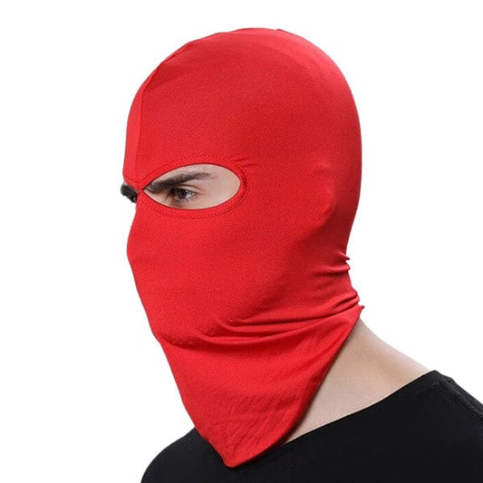 Red 2 hole balaclava