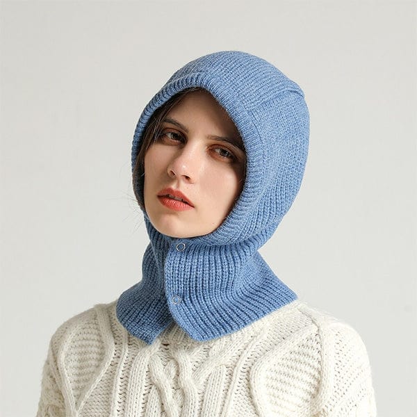 Red women's balaclava