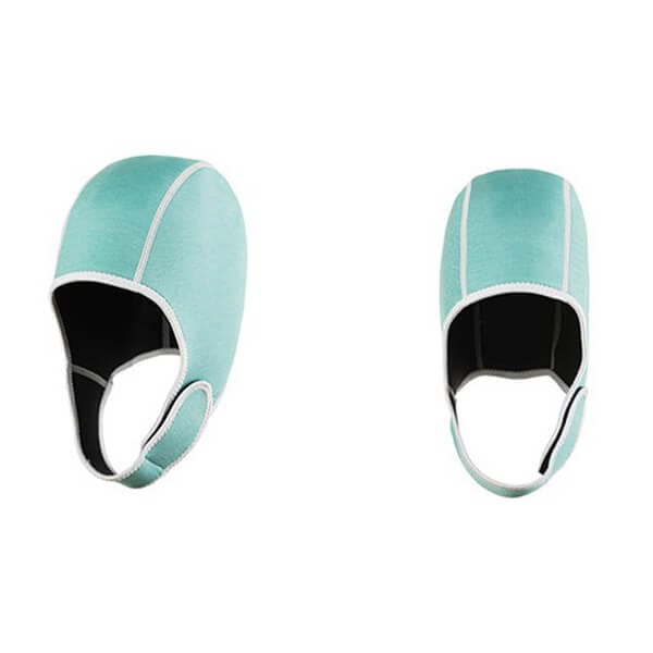 Turquoise neoprene balaclava