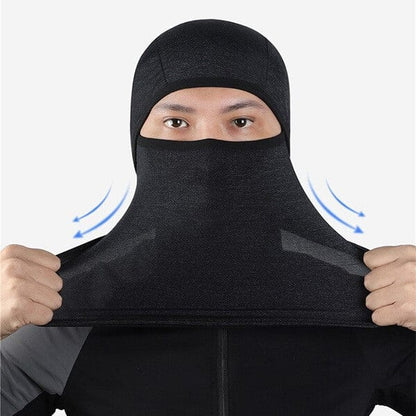 Under-helmet cycling balaclava