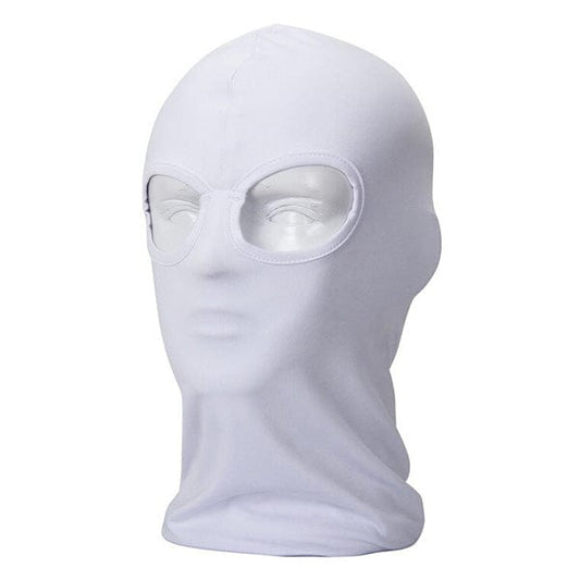 White owl motorcycle balaclava