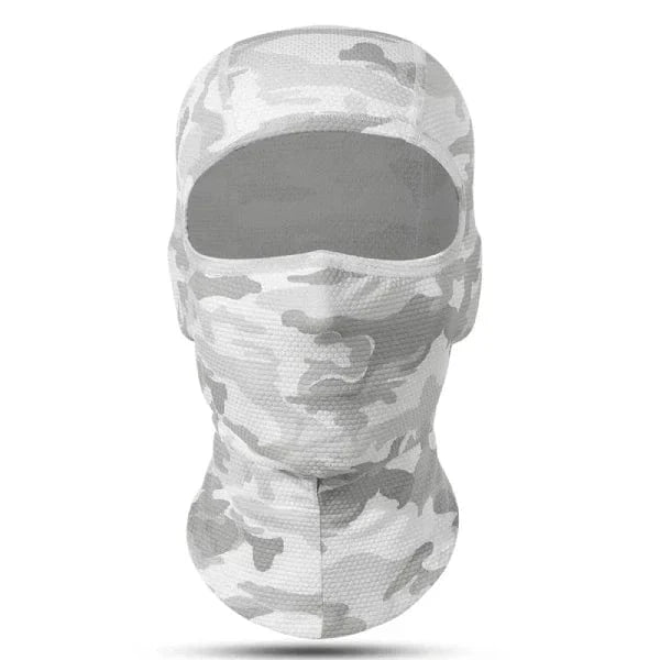 White tactical balaclava
