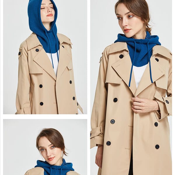 Winter cashmere balaclava