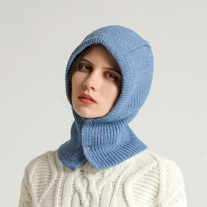 Women's knitted balaclava